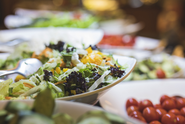 Salade composée fraiche