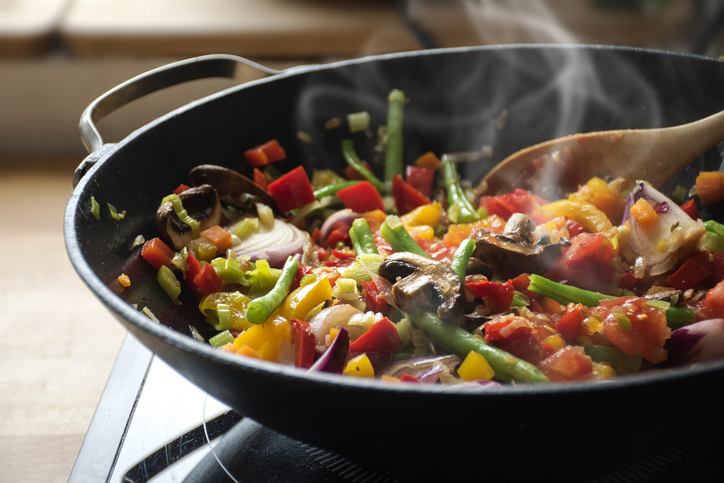 Légumes cuits prêts à l'emploi